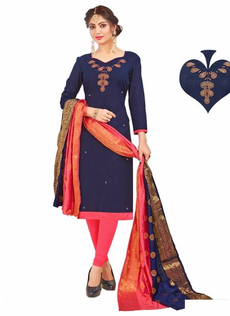 Blue Colour Naari Rahul NX New Latest Designer Ethnic Wear Cotton Salwar Suit Collection 1011